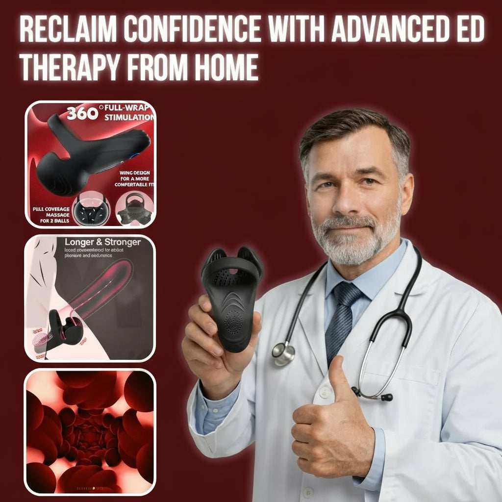 Alisanda™ VitalEngine Pro-The #1 5-in-1 at-home trainer that reverses ED &amp, PE with advanced precision