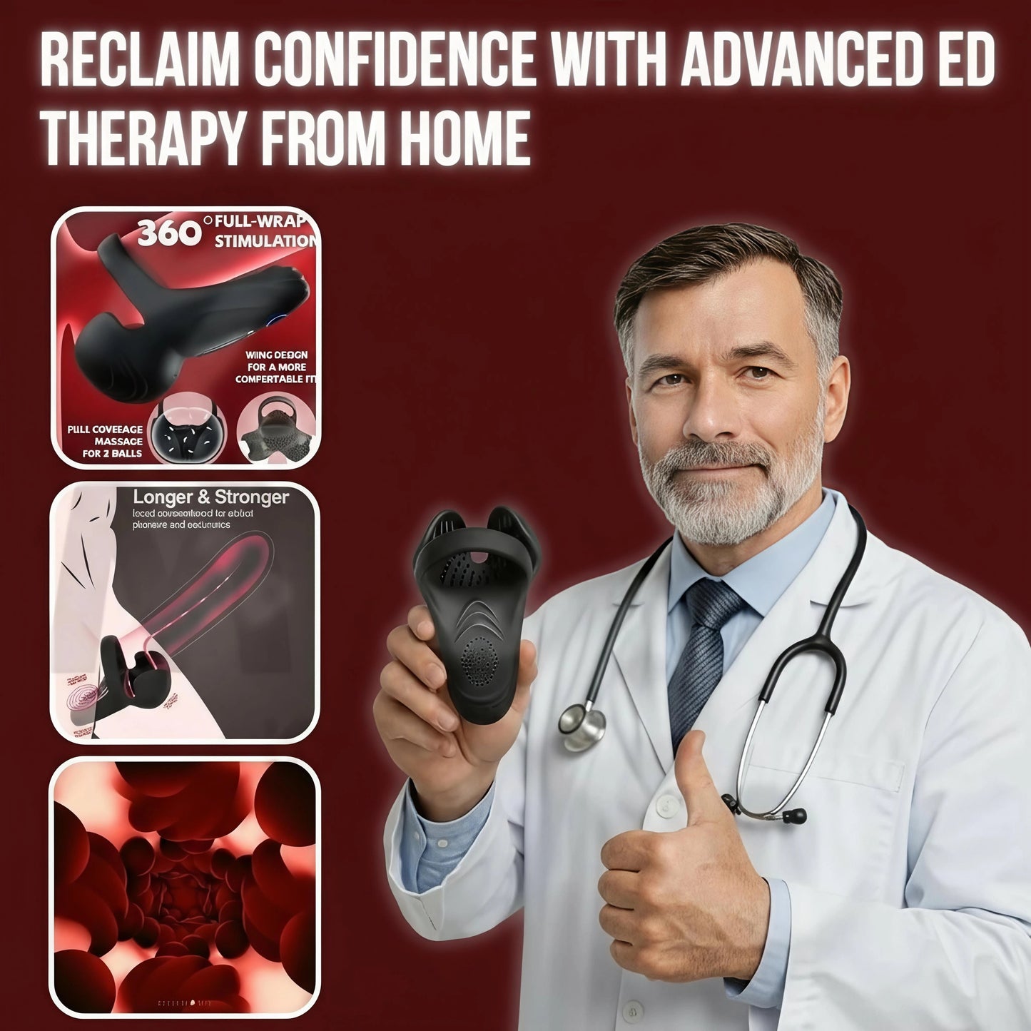 👨‍⚕️Alisanda™ VitalEngine Pro-The #1 5-in-1 at-home trainer that reverses ED & PE with advanced precision