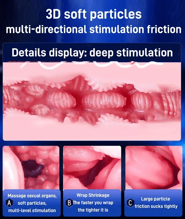 【Discreet Delivery】Fully automatic, hands-free retractable relaxation cup 🔥