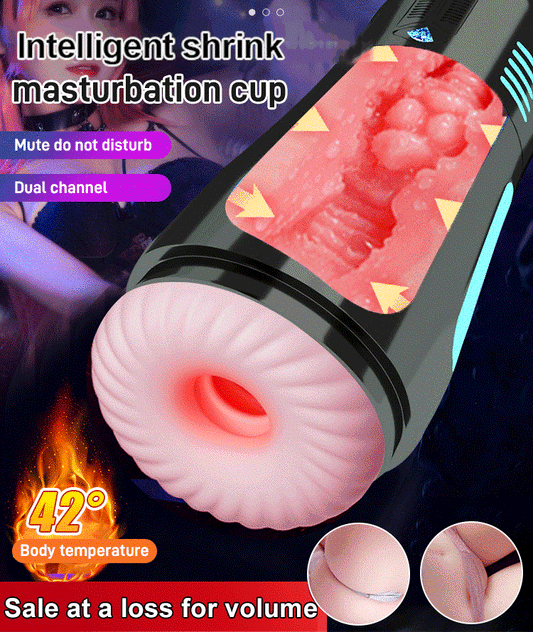[Confidential Delivery]🔥Suction, Vibrating & Stroking Masturbator – 18+ Only