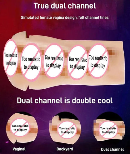 [Confidential Delivery]🔥Suction, Vibrating & Stroking Masturbator – 18+ Only