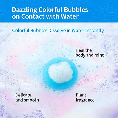 🔥LAST DAY 50% OFF - 🛁 Natural Bath Bombs for Kids with Mega Bubbles & Surprise Inside 🥚✨