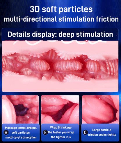 [Confidential Delivery]🔥Suction, Vibrating & Stroking Masturbator – 18+ Only