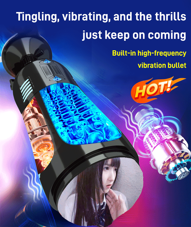 [Confidential Delivery]🔥Suction, Vibrating & Stroking Masturbator – 18+ Only
