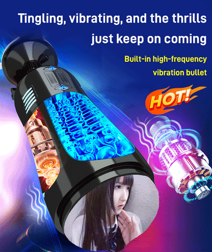 [Confidential Delivery]🔥Suction, Vibrating & Stroking Masturbator – 18+ Only